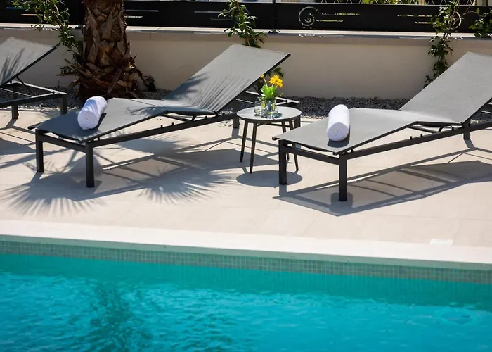 Beachfront Anemona With Pool Вилла