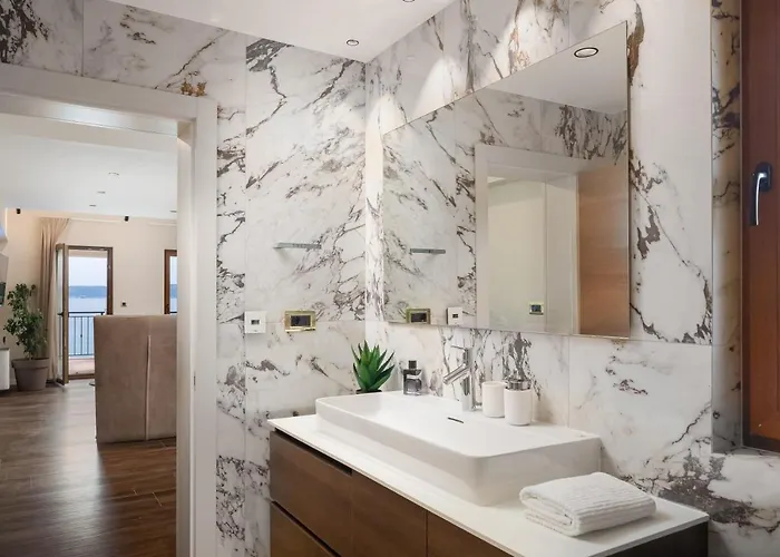 Beachfront Anemona With Pool Вилла